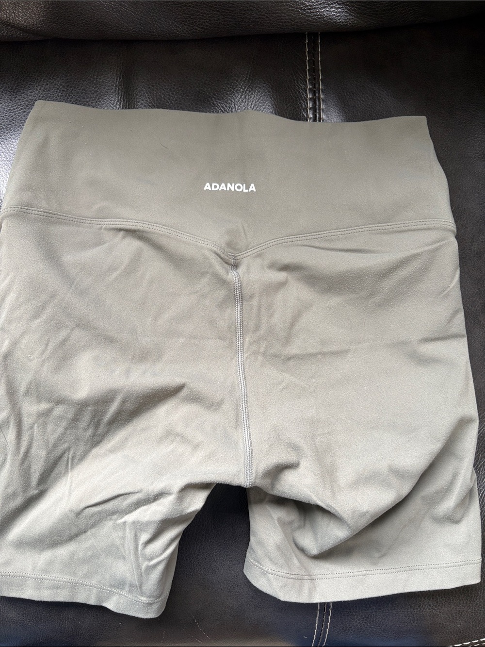 Adanola | Ultimate Crop Shorts | Olive Green | M - Picture 2 of 6